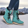 Saint Patrick's Day Shamrock Print Pattern Snow Boots-grizzshop