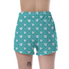 Saint Patrick's Day Shamrock Print Pattern Women's Shorts-grizzshop