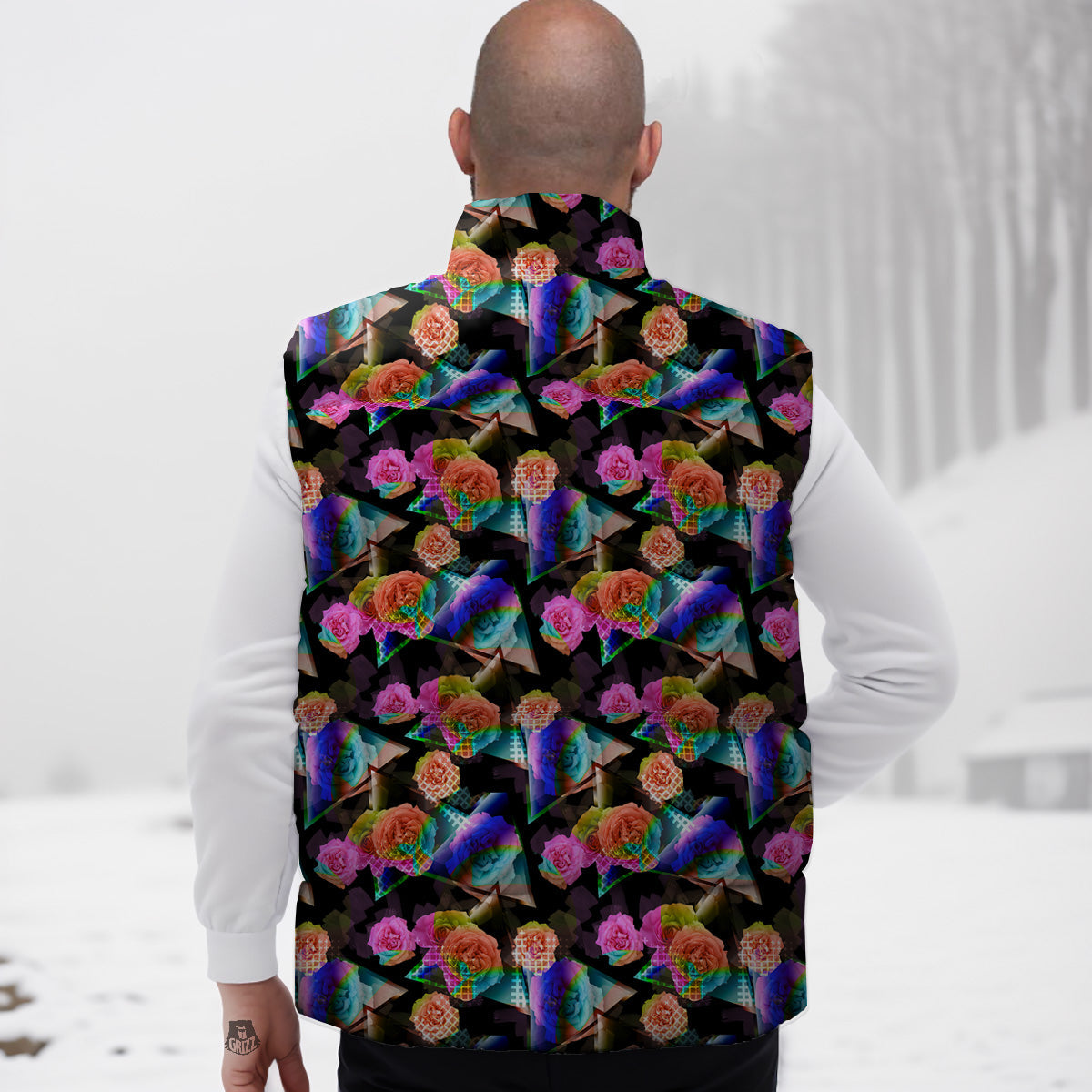 Sakura Cherry Blossom Down Vest