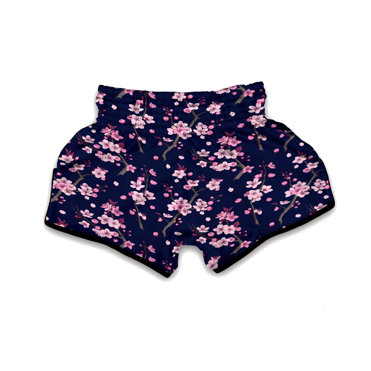 Sakura Cherry Blossom Muay Thai Boxing Shorts-grizzshop