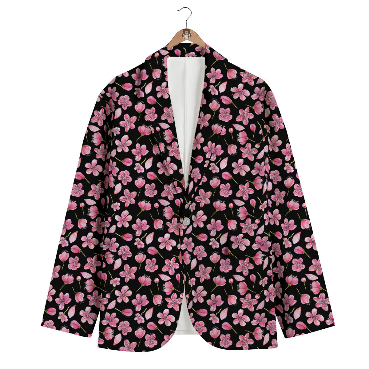Sakura Men's Blazer-grizzshop