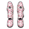 Sakura Pattern Print Muay Thai Shin Guards-grizzshop