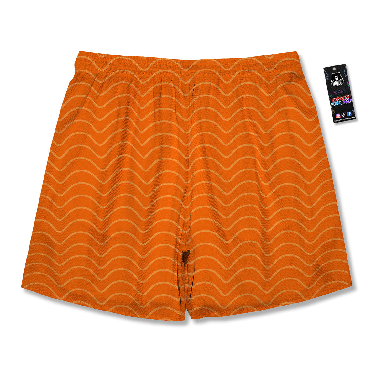 Salmon Fillet Print Men's Running Shorts-grizzshop