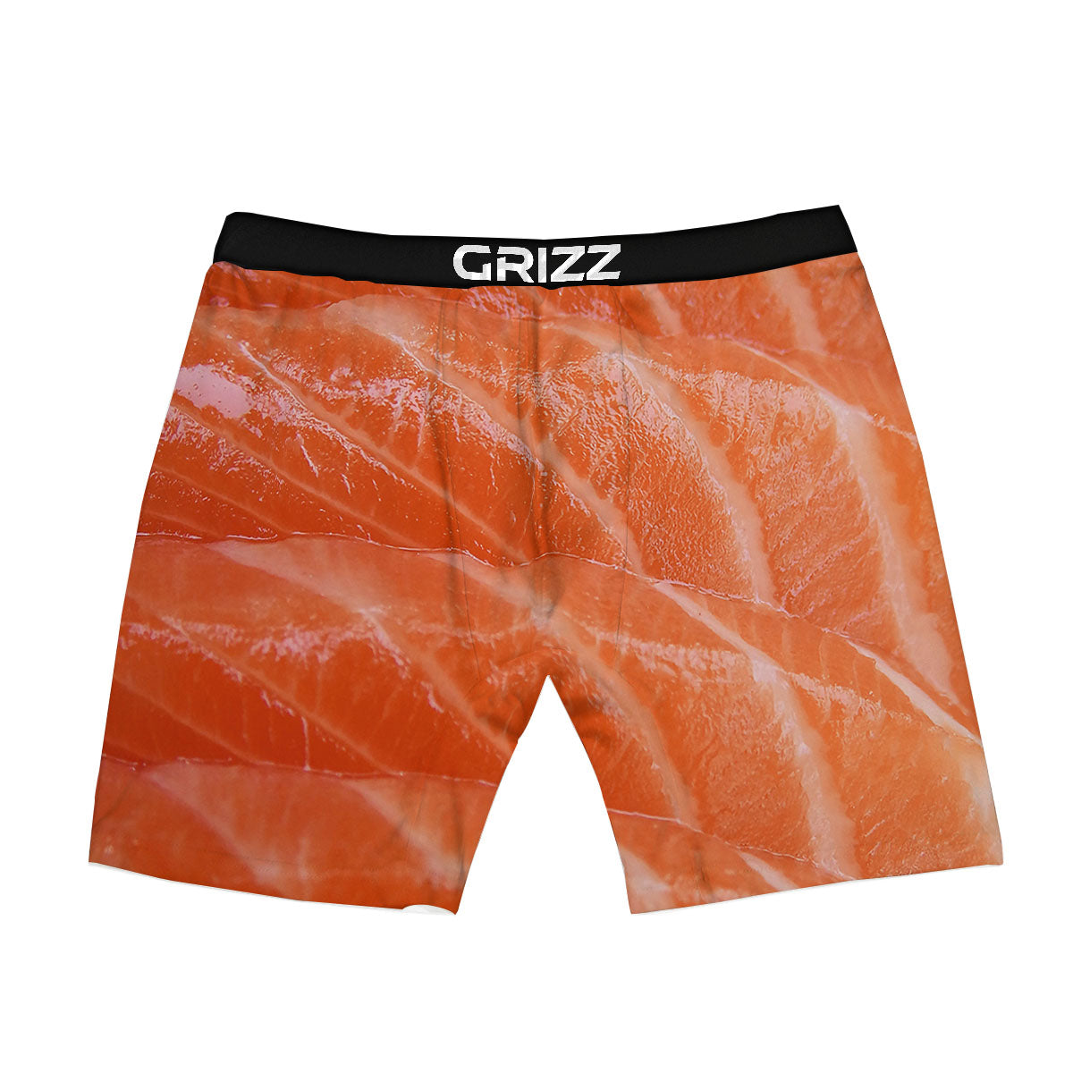 Salmon Print Boxer Briefs-grizzshop