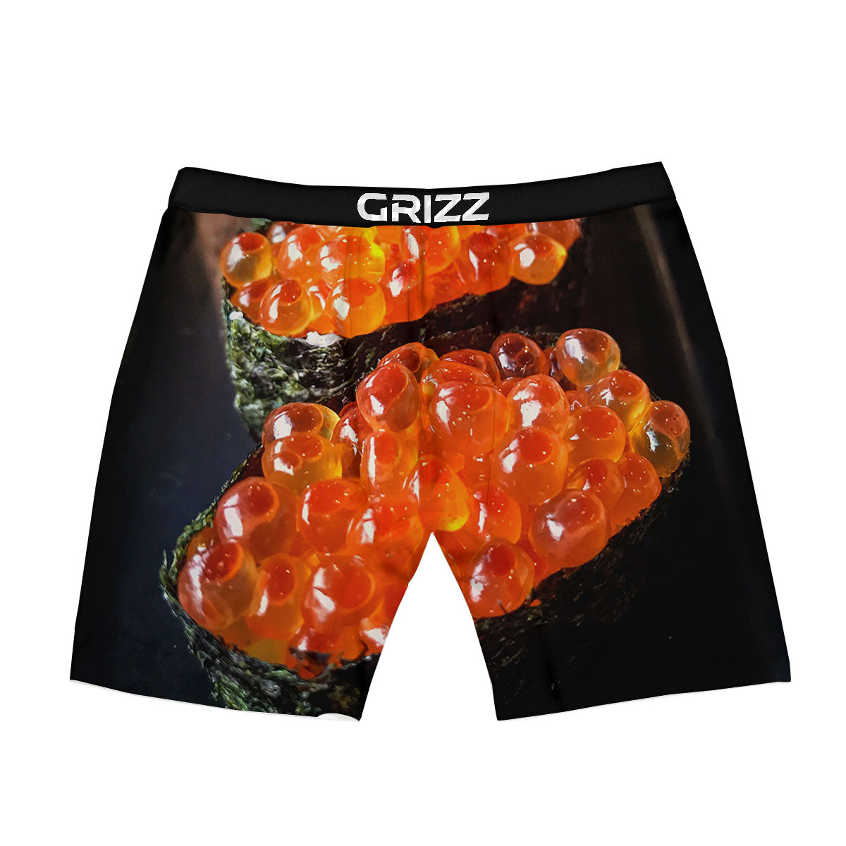 Salmon Roe Sushi Print Boxer Briefs-grizzshop