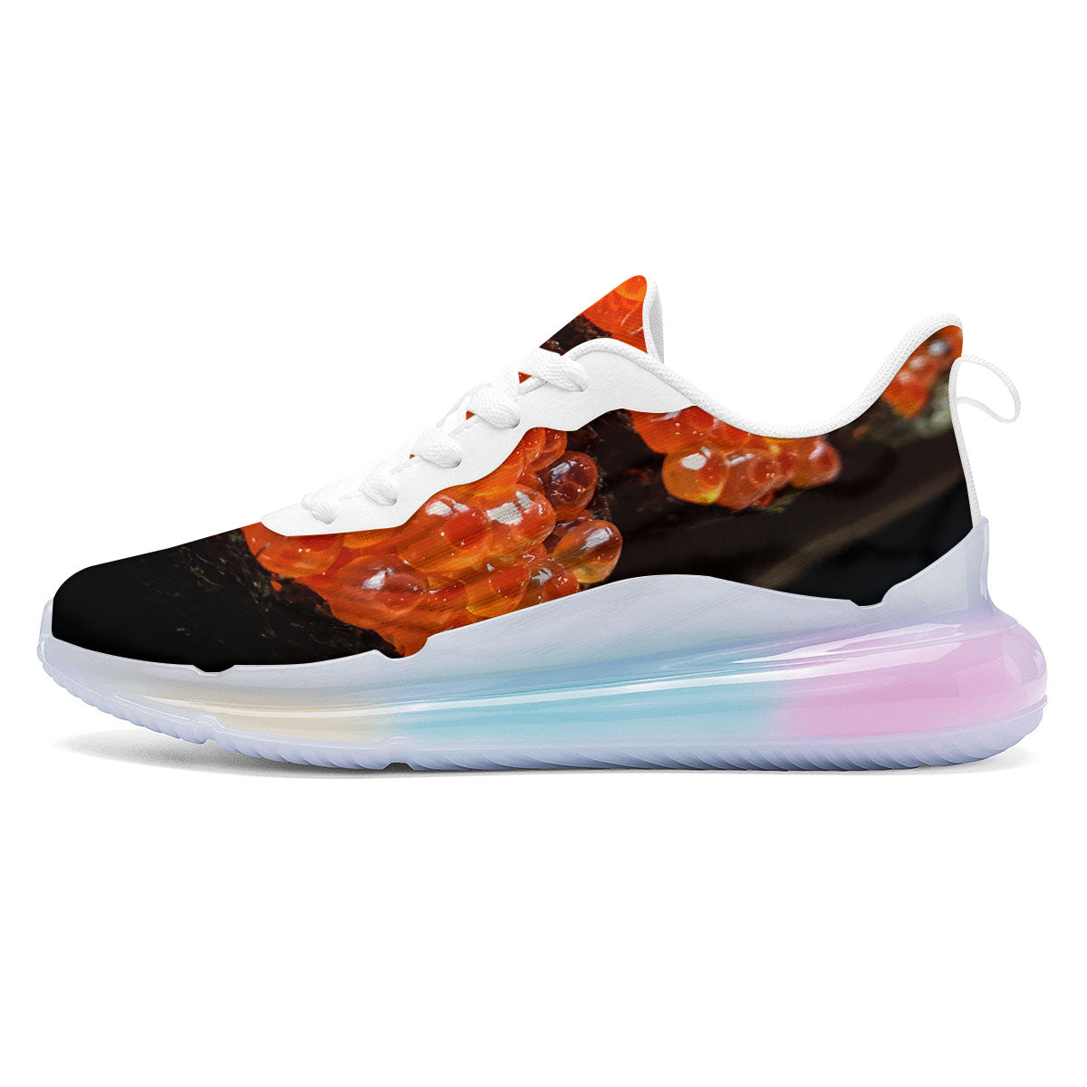Salmon Roe Sushi Print Running Sneakers-grizzshop