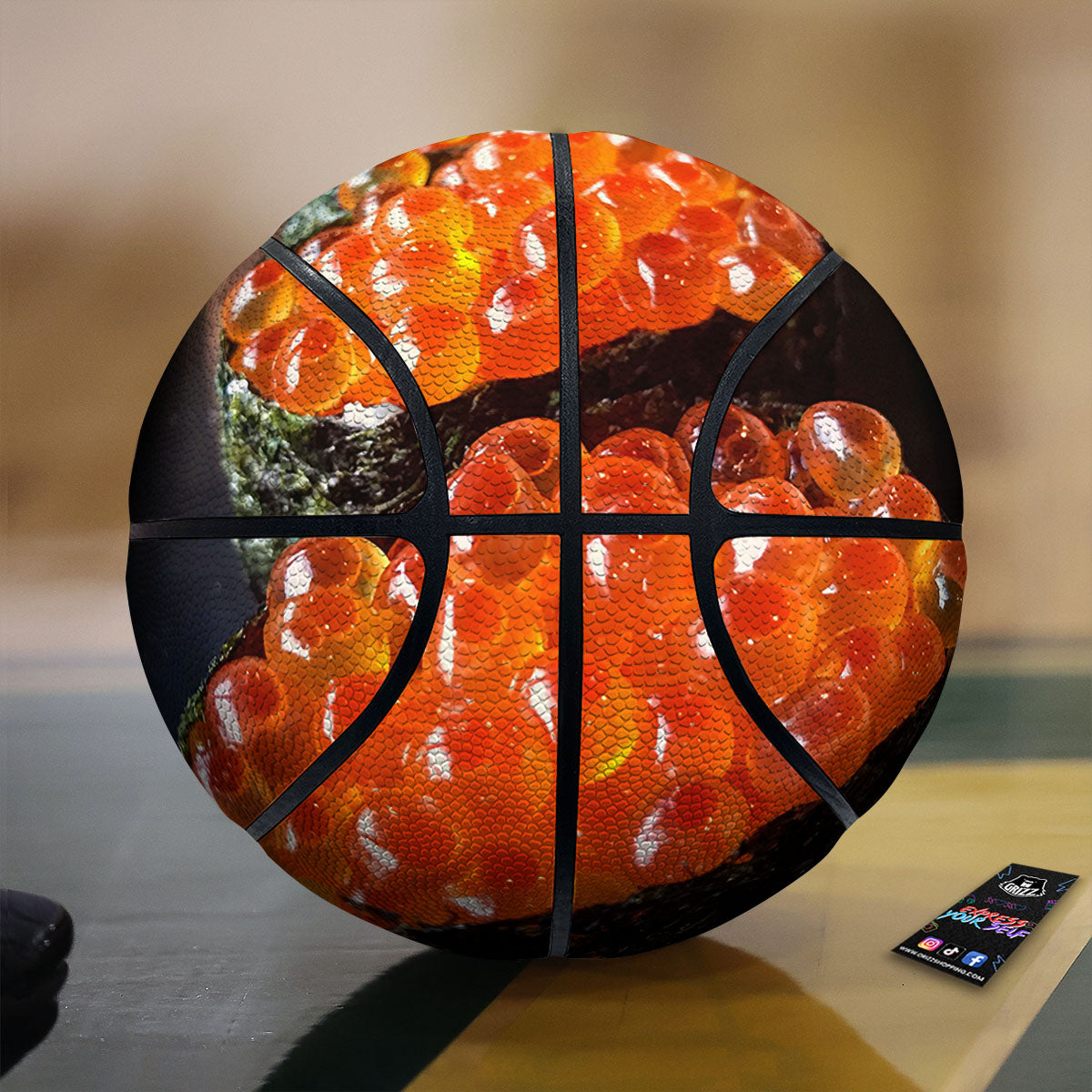 Shark Grey And White Print Pattern Basketball