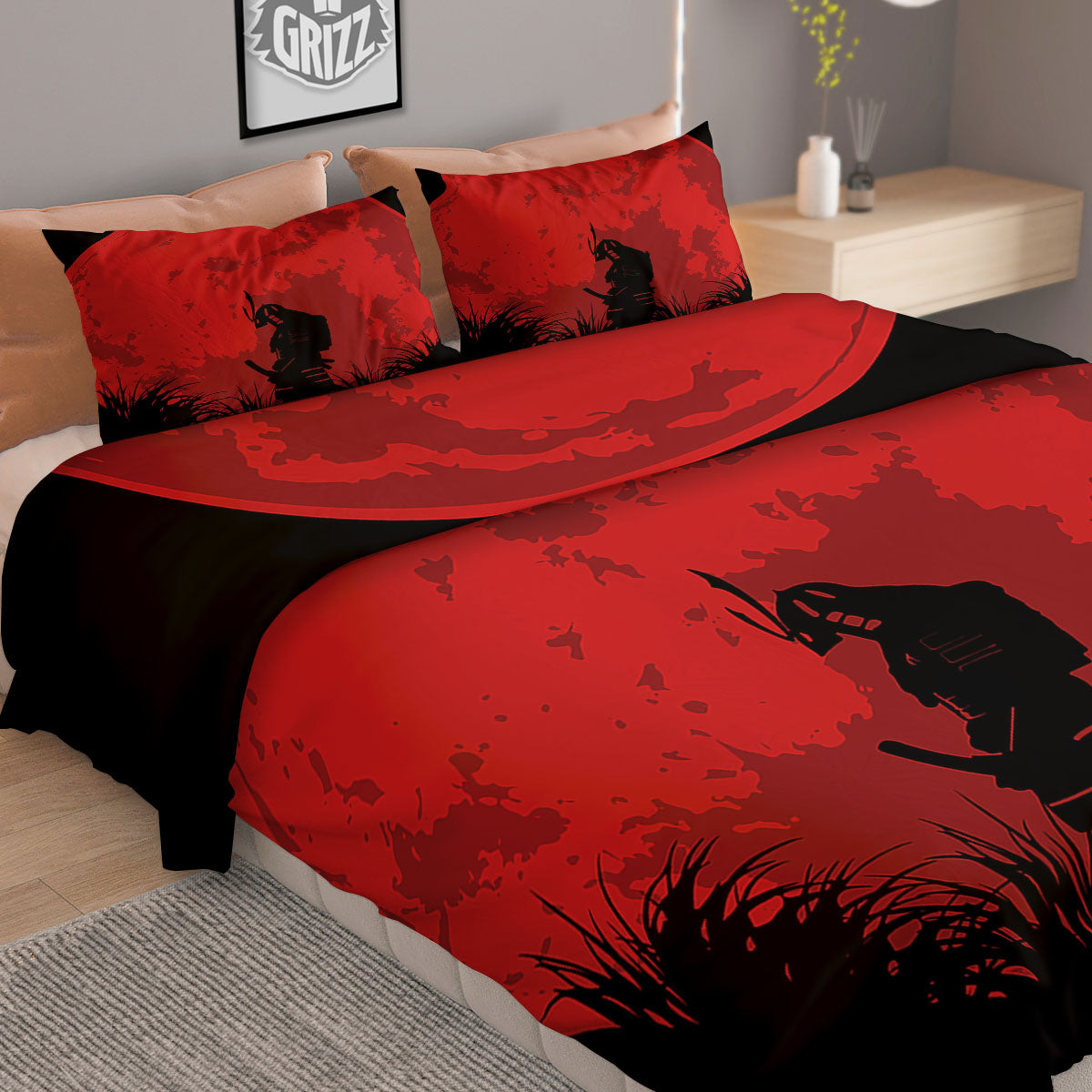 Shibori Tie Dye Print Duvet Cover Bedding Set