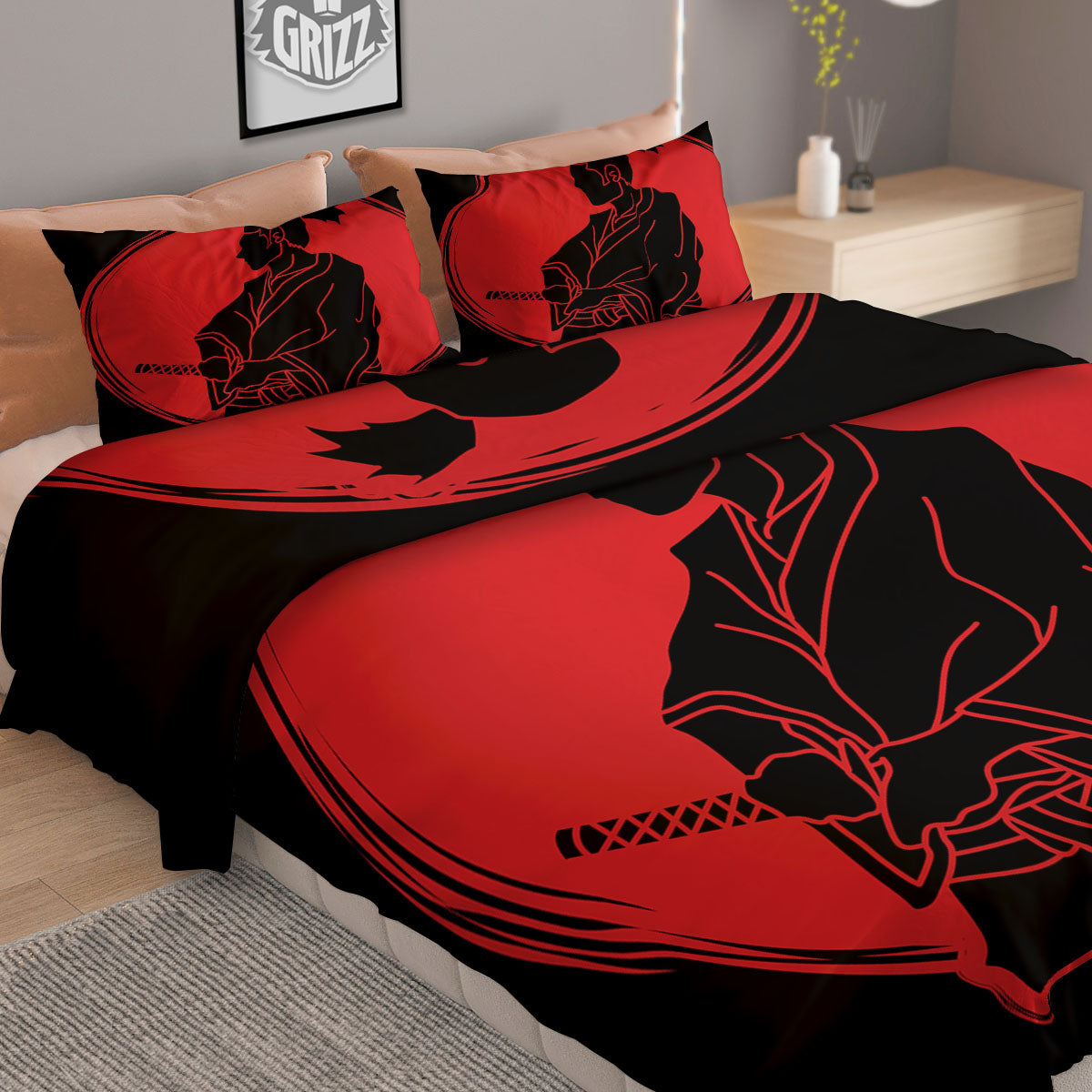 Shibori Tie Dye Print Pattern Duvet Cover Bedding Set