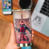 Samurai Robot Print Tumbler-grizzshop