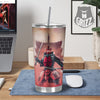 Samurai Robot Print Tumbler-grizzshop