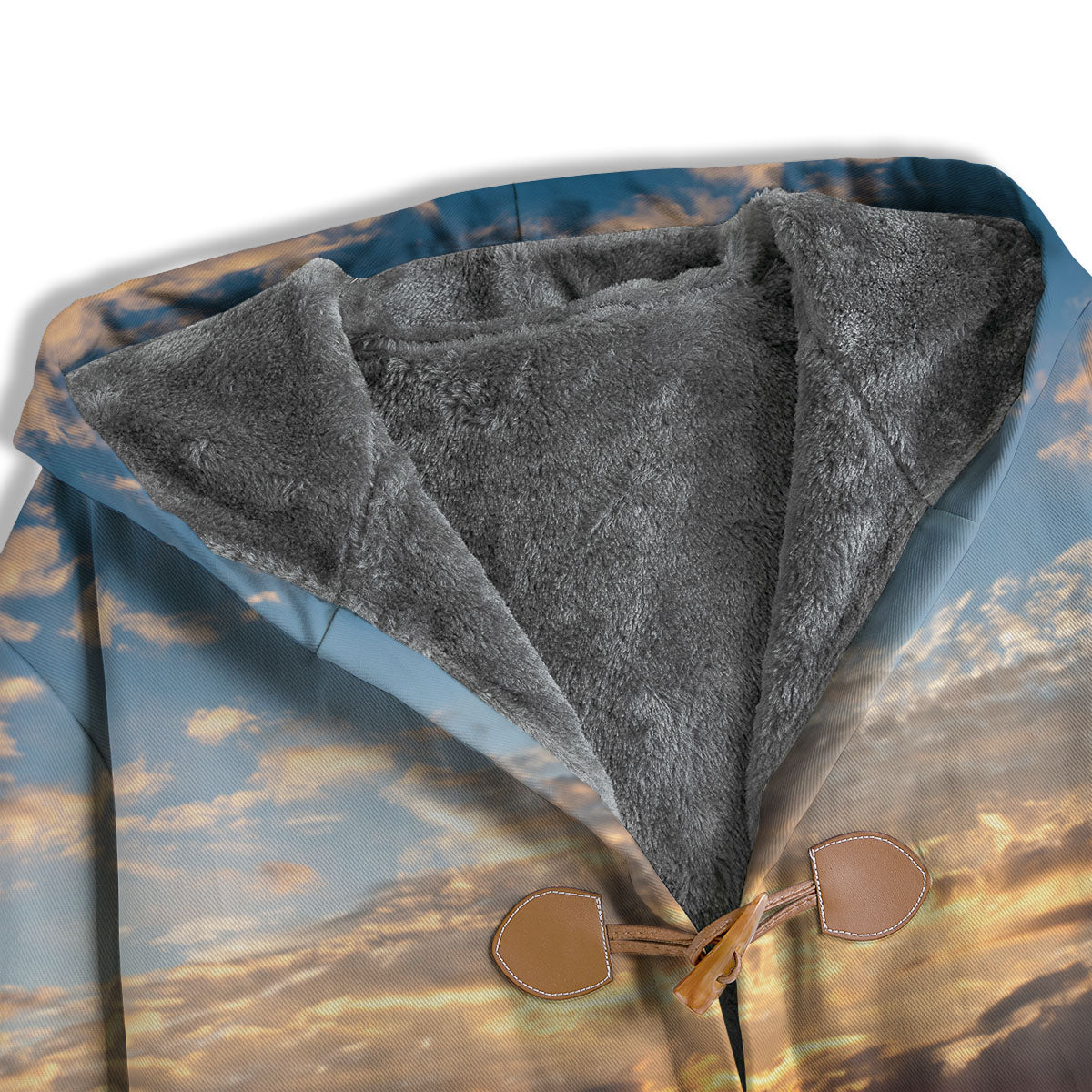 Sand Beach And Sunset Print Men's Windbreaker Jacket-grizzshop