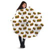 Sandwiches White Print Pattern Umbrella-grizzshop