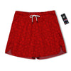 Santa Christmas Gift Print Pattern Men's Running Shorts-grizzshop