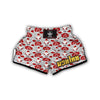 Santa Christmas HOHO Print Pattern Muay Thai Boxing Shorts-grizzshop