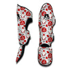 Santa Christmas HOHO Print Pattern Muay Thai Shin Guards-grizzshop