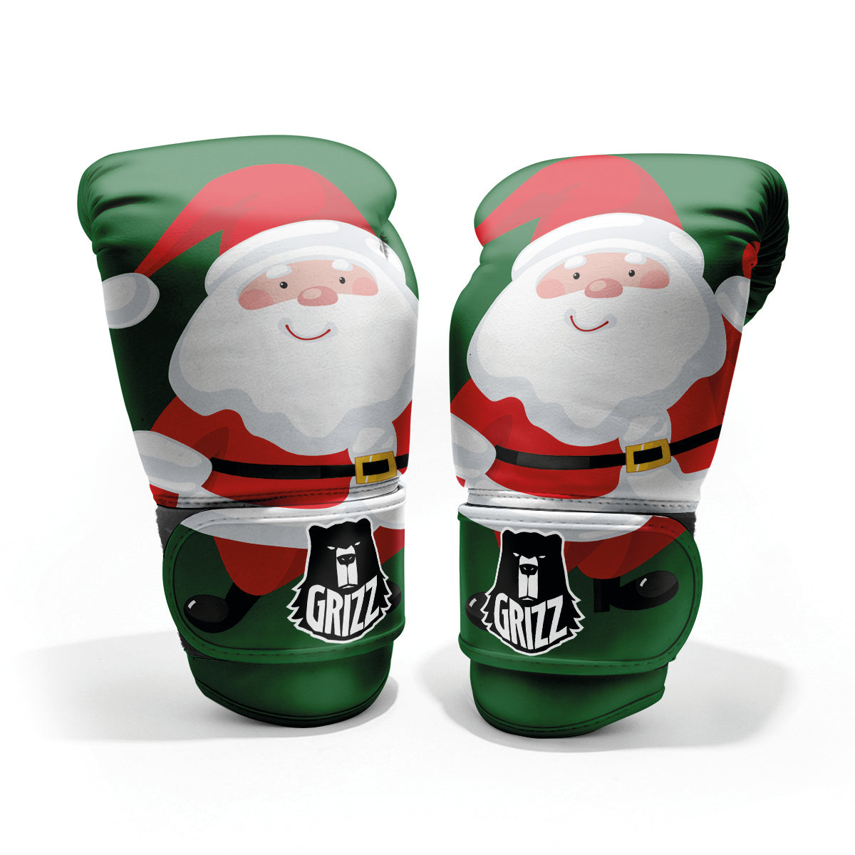 Santa Claus Cartoon Print Pro Boxing Glove