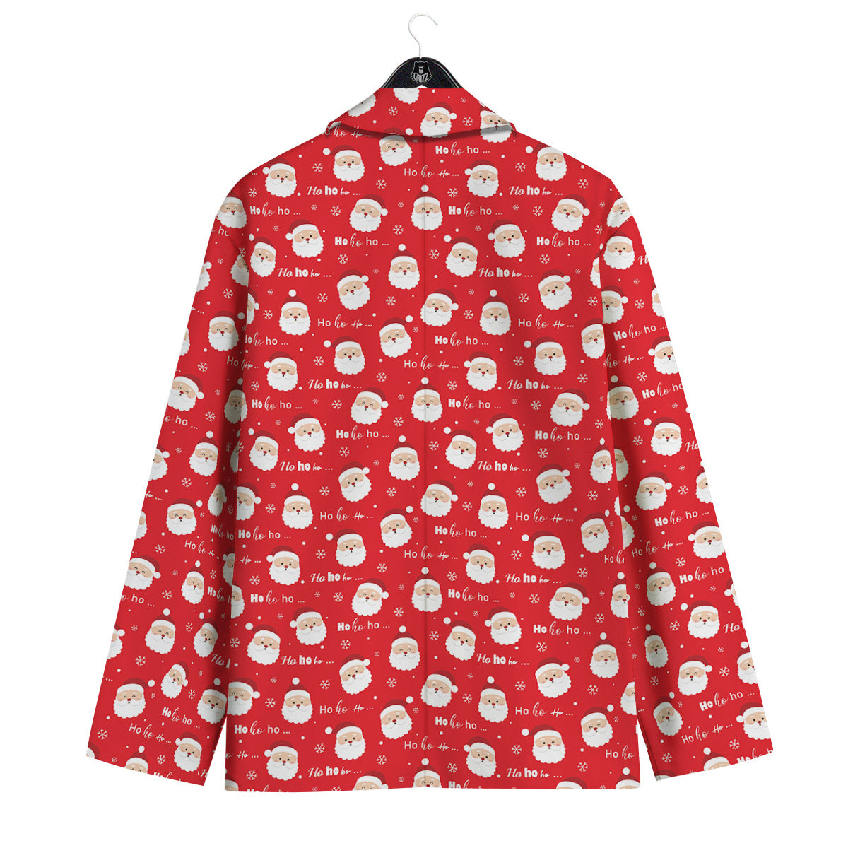 Santa Claus Christmas Print Pattern Men's Sport Coat-grizzshop