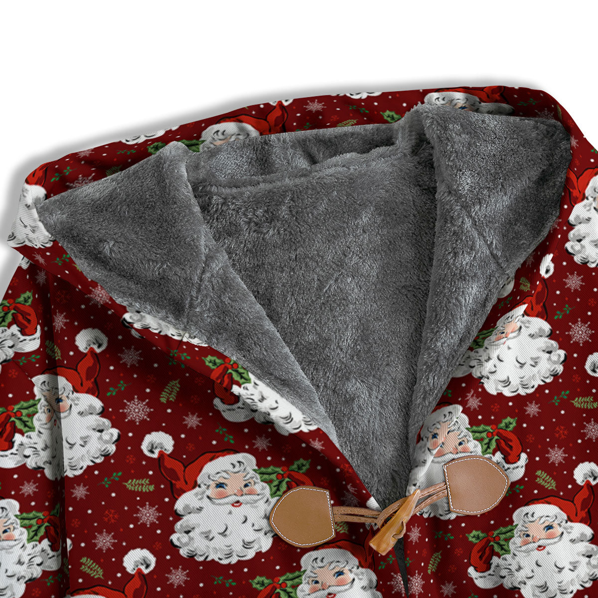 Santa Claus Xmas Print Pattern Men's Windbreaker Jacket-grizzshop