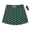 Santa Hats Christmas Print Pattern Men's Running Shorts-grizzshop