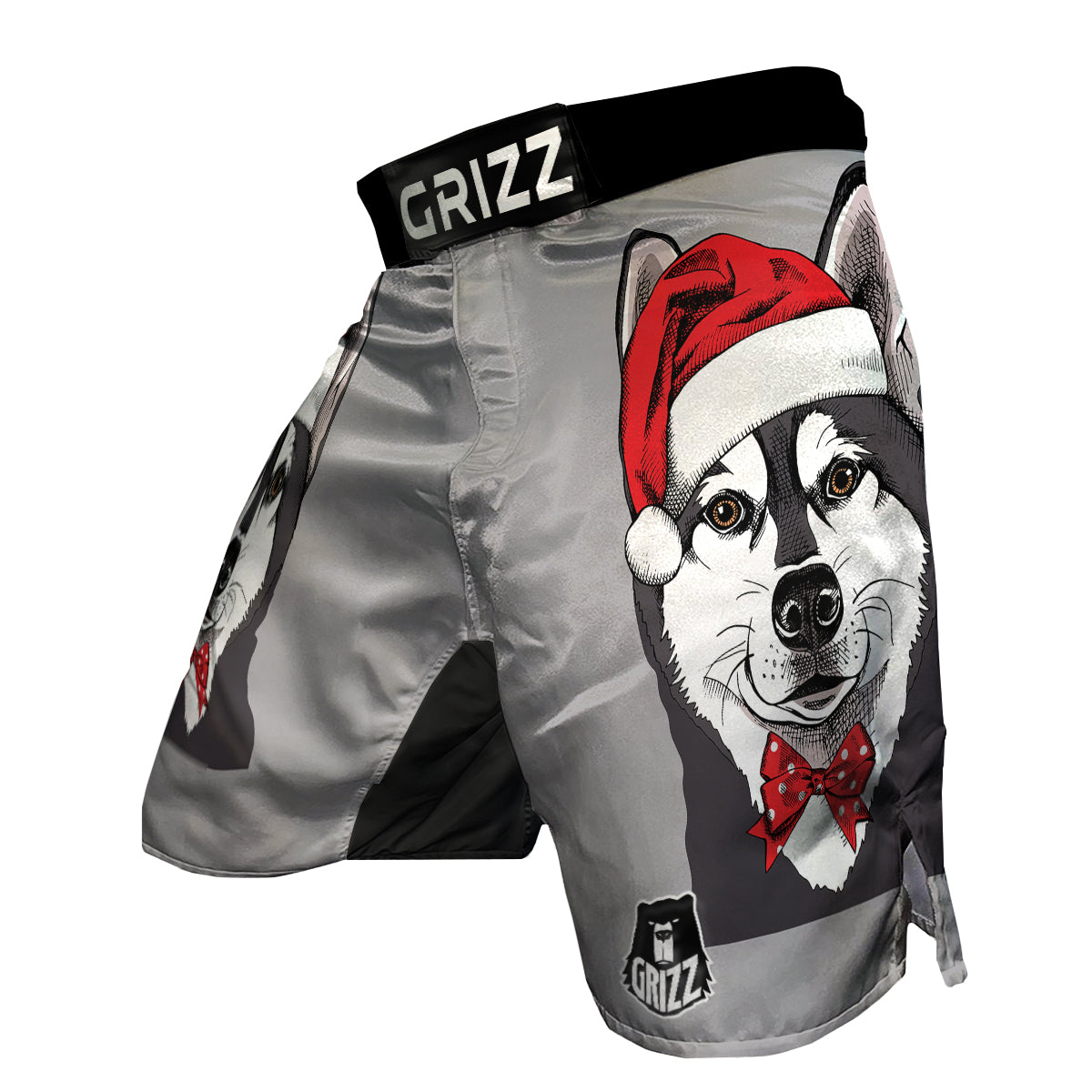 Santa Husky MMA Shorts-grizzshop