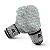 Santa Mustache Chirstmas Print Pattern Boxing Gloves-grizzshop