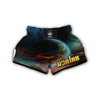 Satun Galaxy Space Print Muay Thai Boxing Shorts-grizzshop