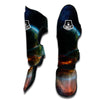 Satun Galaxy Space Print Muay Thai Shin Guards-grizzshop