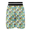 Sausage Egg Toast Breakfast Print Pattern Boxing Shorts-grizzshop