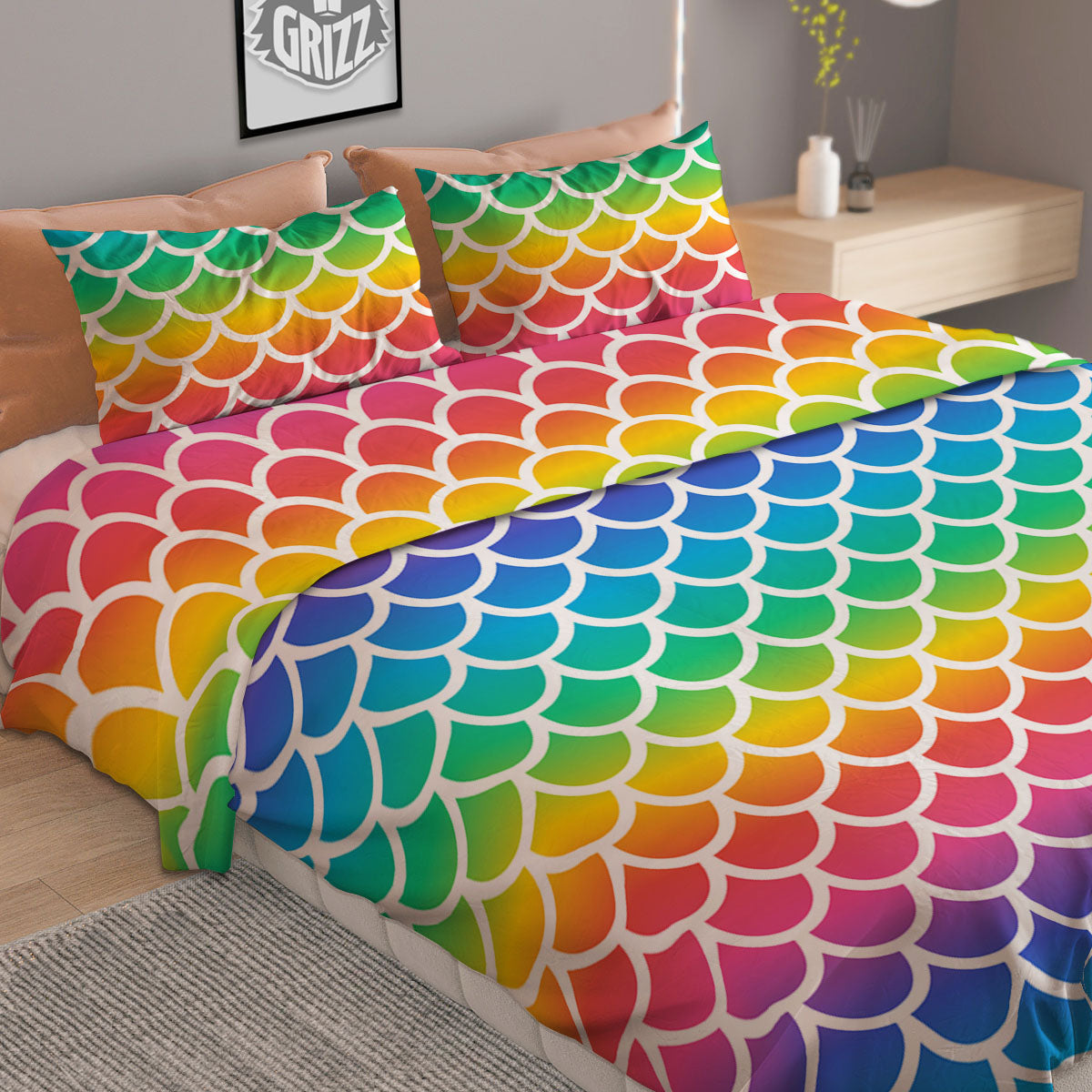 Signs Astrological And Taurus Print Duvet Cover Bedding Set
