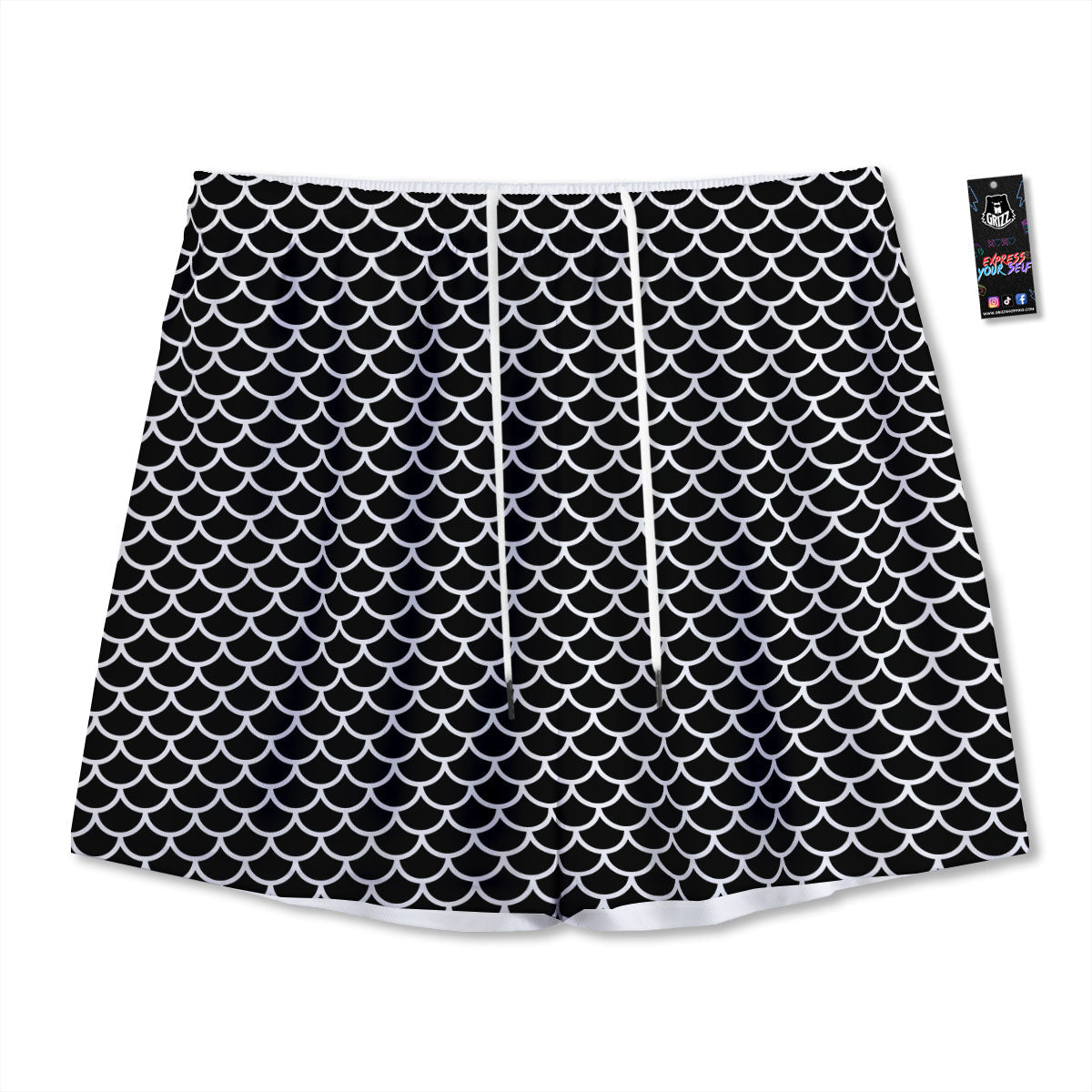 Pyramid Giza Print Mesh Shorts