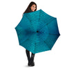 Scales Turquoise Snake Print Pattern Umbrella-grizzshop