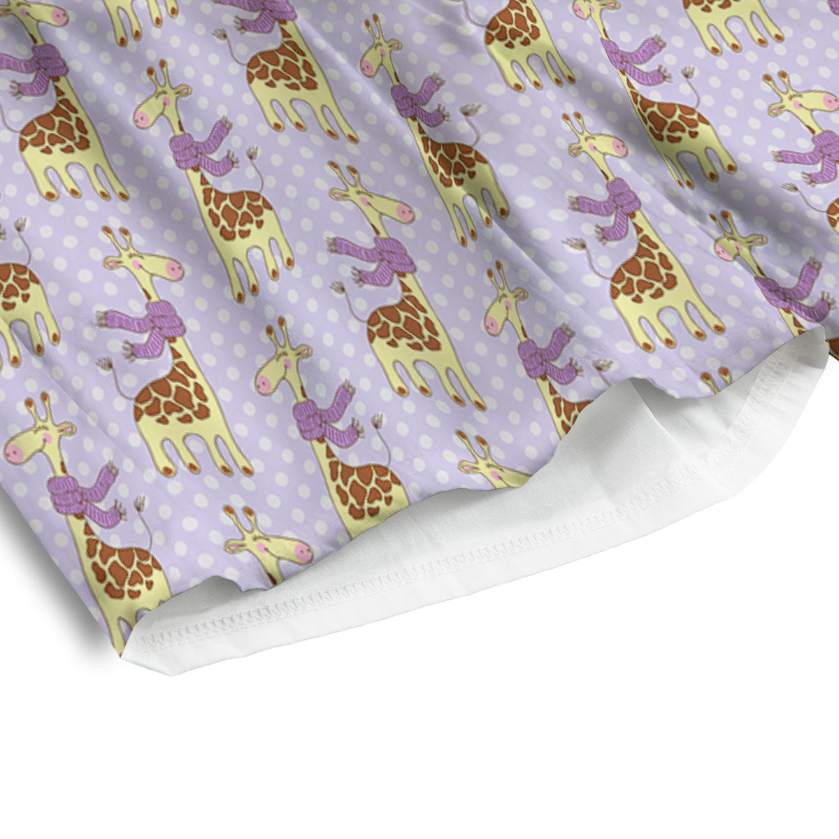 Slices Kiwi Print Men's Athletic Shorts