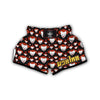 Scary Clown Pattern Print Muay Thai Boxing Shorts-grizzshop