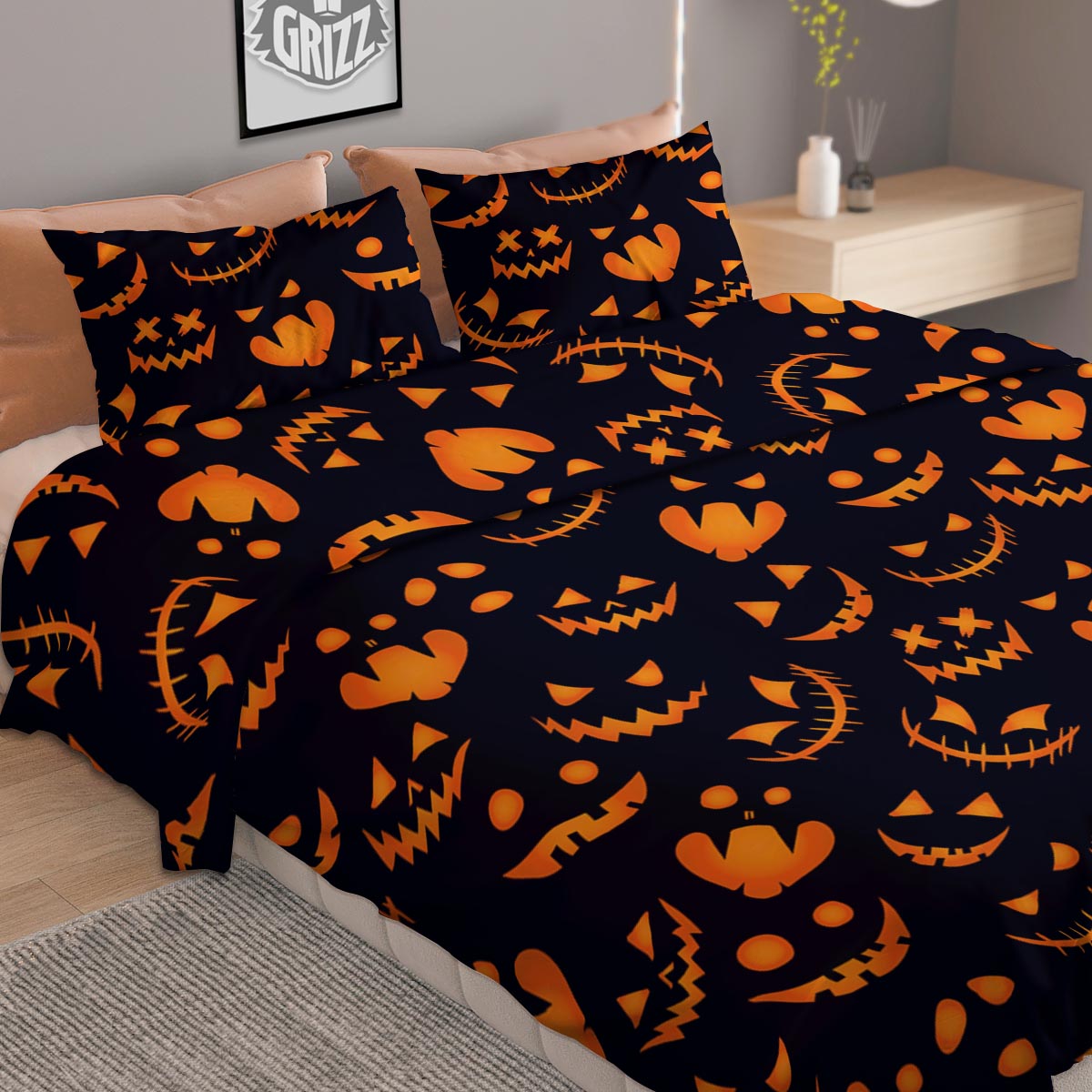 Signs Astrological And Virgo Print Duvet Cover Bedding Set