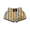 Schnauzer Dog Puppy Pattern Print Muay Thai Boxing Shorts-grizzshop