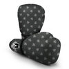 Science Atom Pattern Print Boxing Gloves-grizzshop