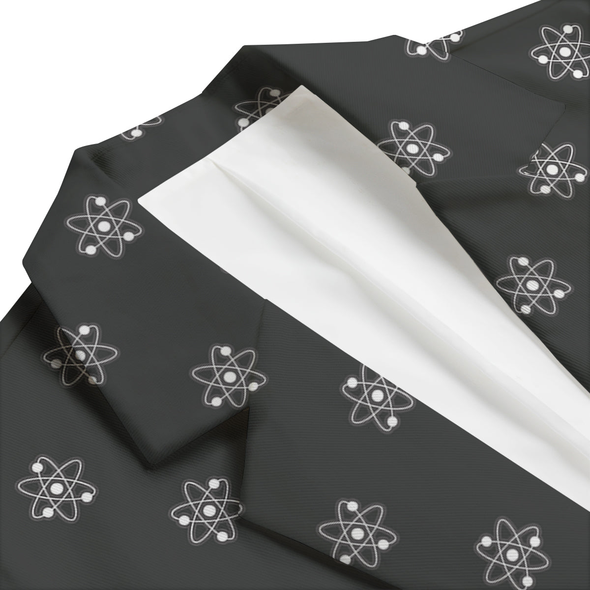 Science Atom Pattern Print Men's Blazer-grizzshop