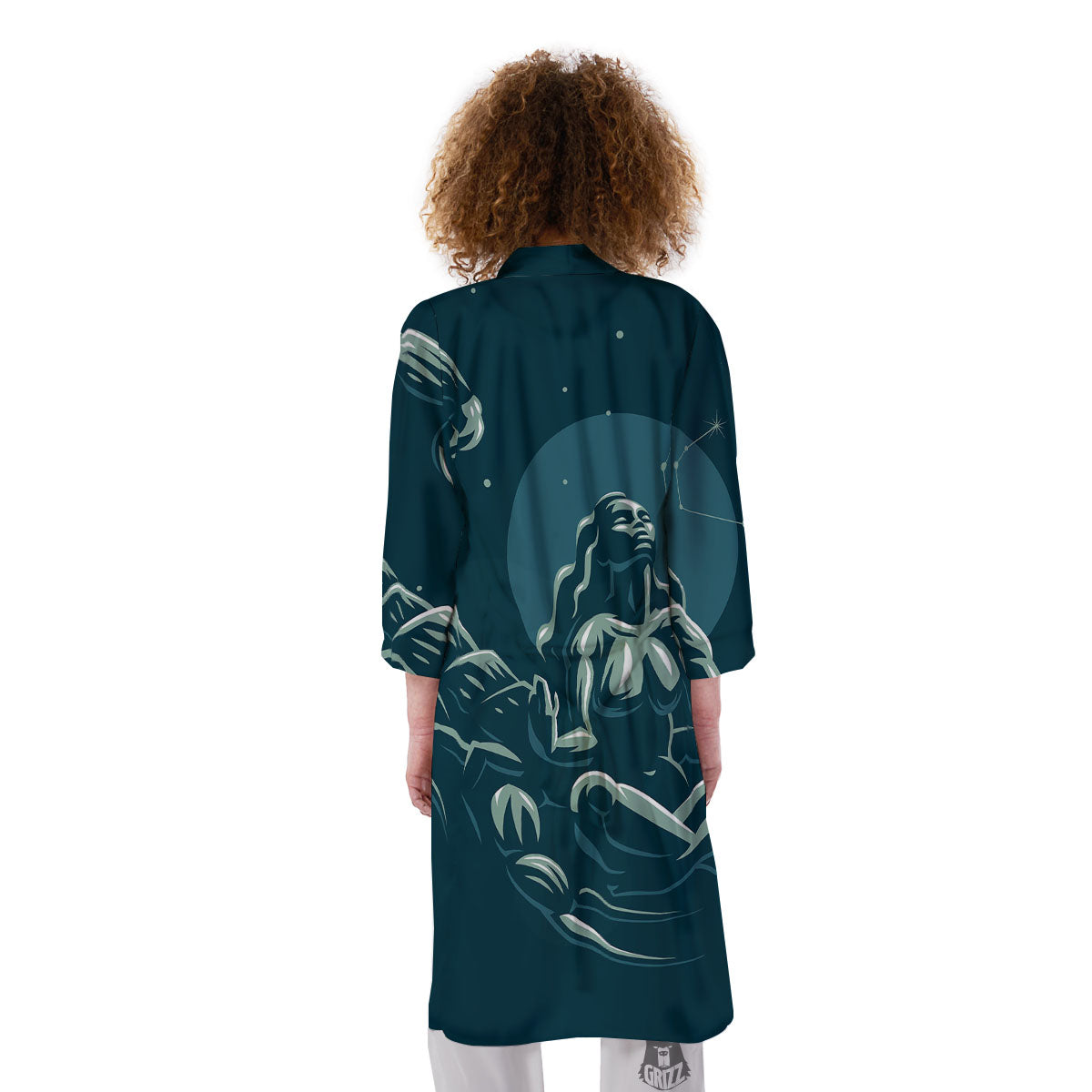 Scorpio Sign Astrology Print Kimono-grizzshop