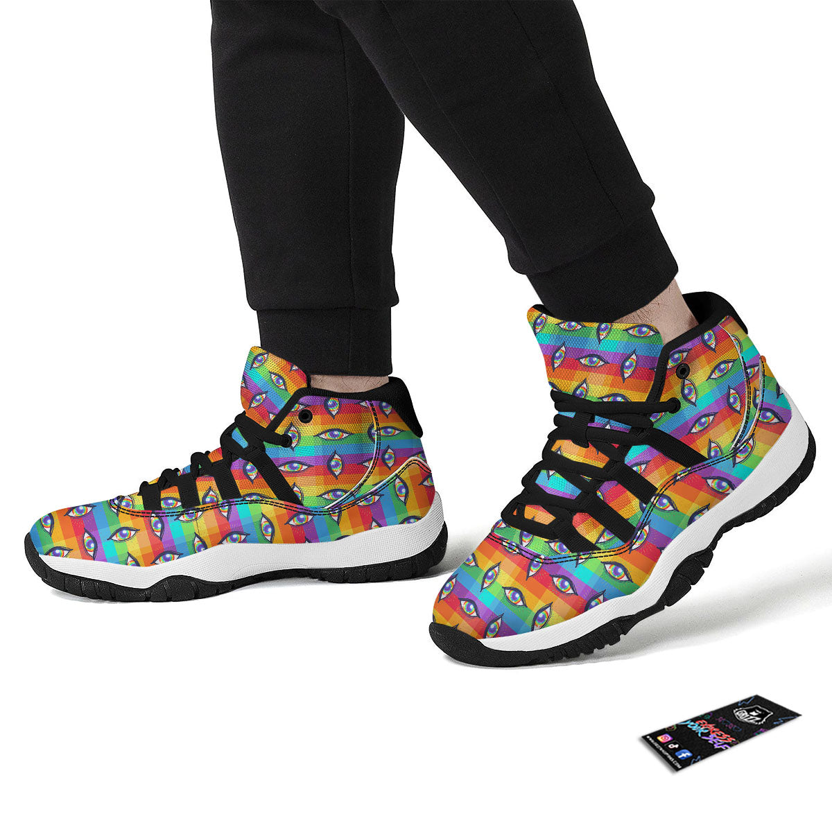 Scottish Plaid Grey Black And Red Print Black Bball Shoes-grizzshop