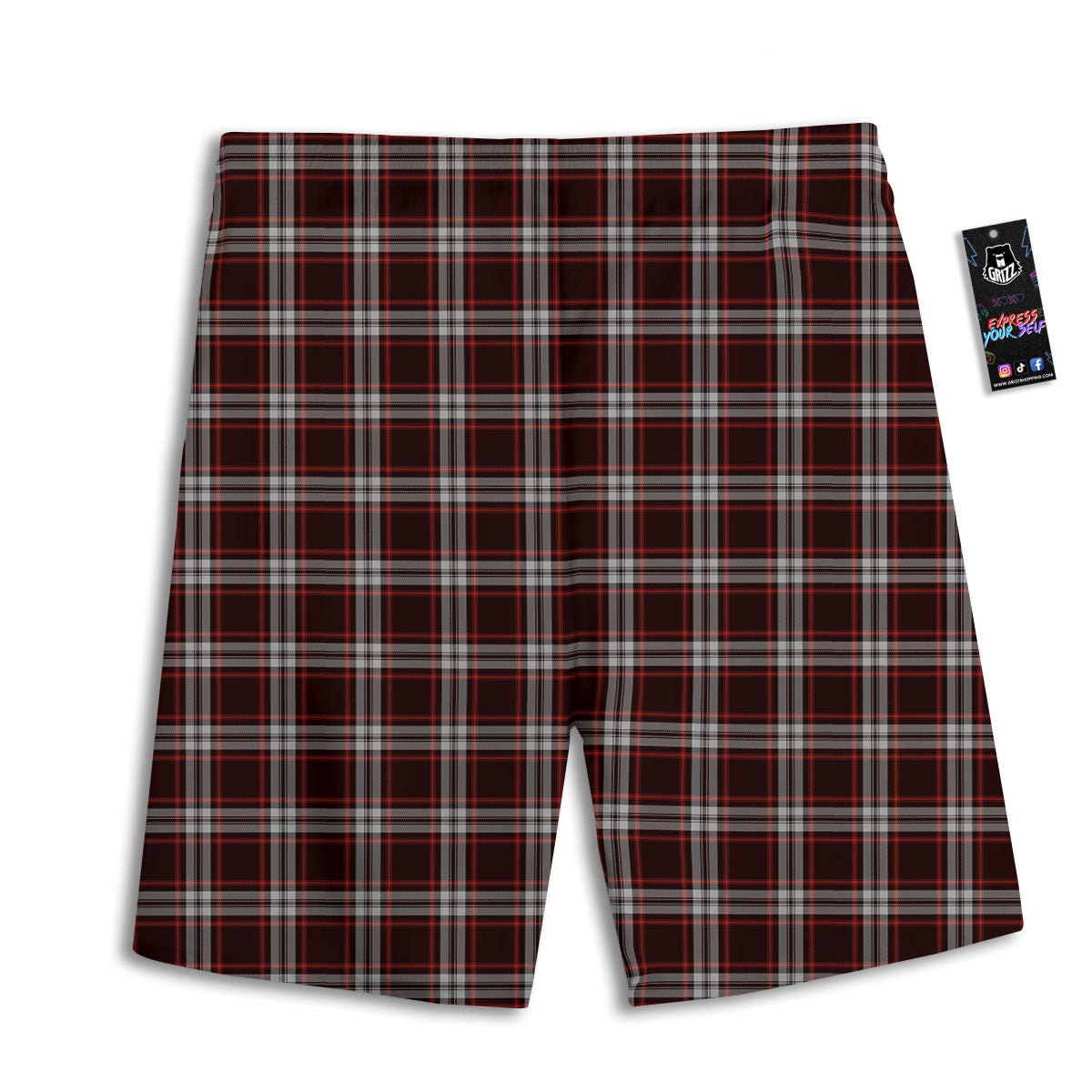 Slices Pineapple Print Men's Athletic Shorts