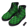 Scottish Plaid Saint Patrick's Day Print Pattern Boots-grizzshop