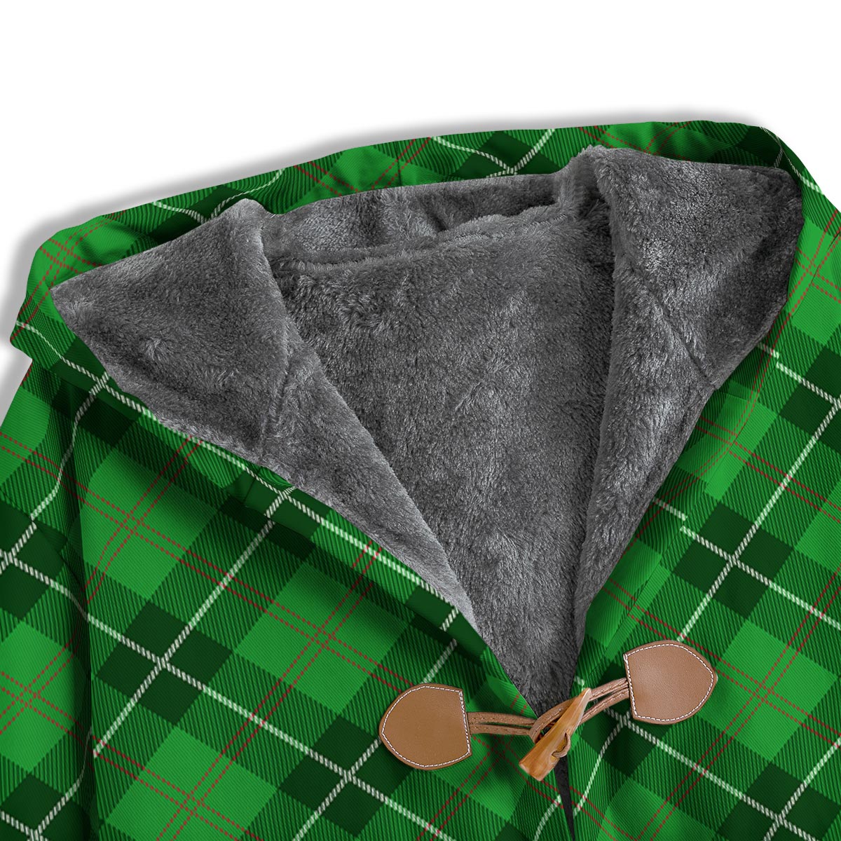 Scottish Plaid Saint Patrick's Day Print Pattern Men's Windbreaker Jacket-grizzshop