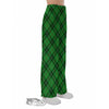 Scottish Plaid Saint Patrick's Day Print Pattern Pajama Pants-grizzshop