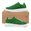 Scottish Plaid Saint Patrick's Day Print Pattern Platform Shoes-grizzshop