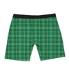 Scottish Plaid St. Patrick's Day Print Pattern Boxer Briefs-grizzshop