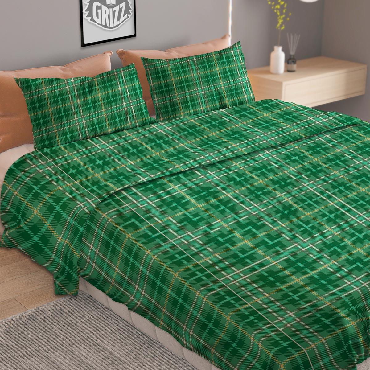 Skull Deer Vintage Print Duvet Cover Bedding Set