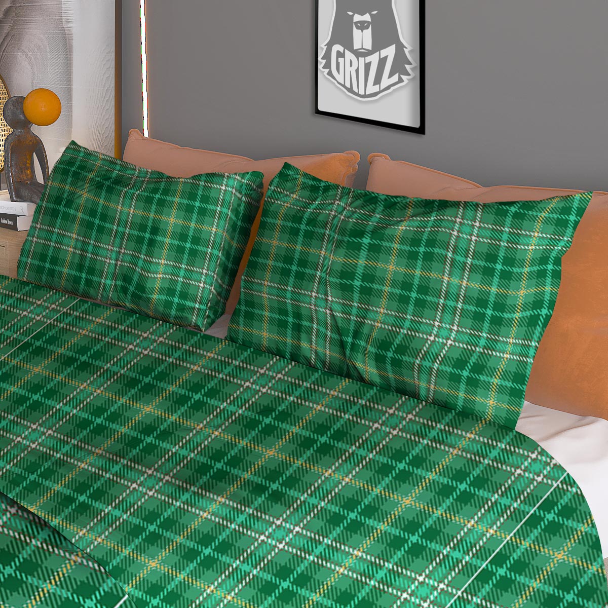 Skull Deer Vintage Print Duvet Cover Bedding Set
