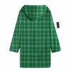 Scottish Plaid St. Patrick's Day Print Pattern Men's Windbreaker Jacket-grizzshop