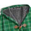 Scottish Plaid St. Patrick's Day Print Pattern Men's Windbreaker Jacket-grizzshop